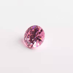 5.0-6.0mm Rose Haute Qualité DEF Round Brillant Cut Moissanite pour la fabrication de bijoux