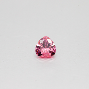 Coupe en forme de coeur rose en gros d'usine Zircone cubique de haute qualité