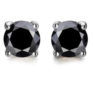 Accessoires de conception simples Boucles d'oreilles pour femmes en argent sterling plaqué or 925