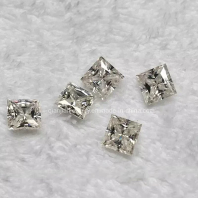 3carats Princess Cut Moissanite Vvs1 Diamant DE Couleur Bas Prix