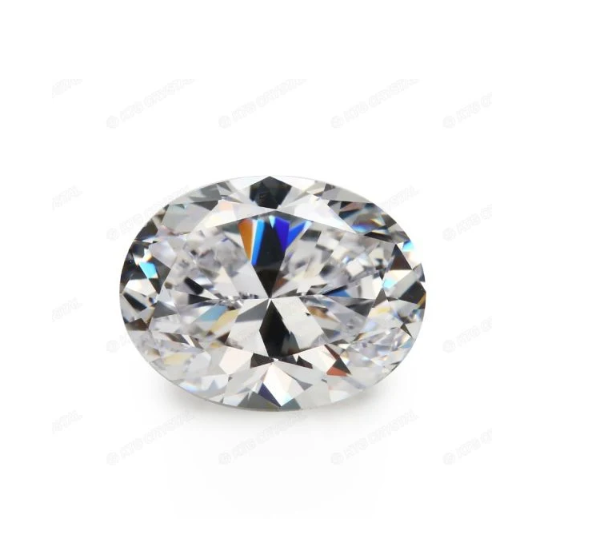 2*4mm Ovale Coupe VVS 3EX Usine En Gros D Couleur Moissanite