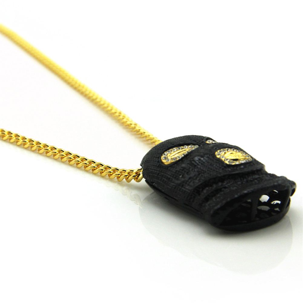 Collier Hip Hop Counter Strike Headgear Noir