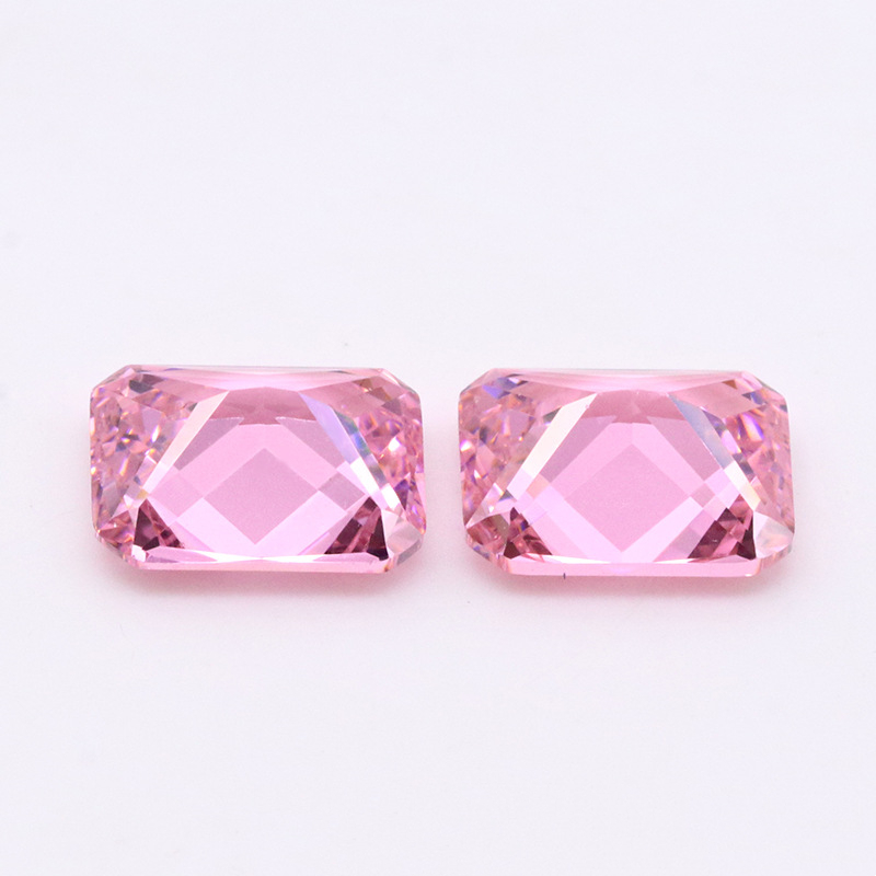 Cute Pink 3A Cubic Zirconia pour bijoux en cristal