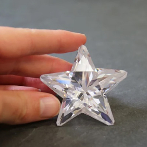 Nouveau bon produit Star Shape CZ Gemstone avec des prix bon marché