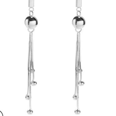 Boucles d'oreilles pour femmes plaquées en argent sterling 925 avec nœud chinois