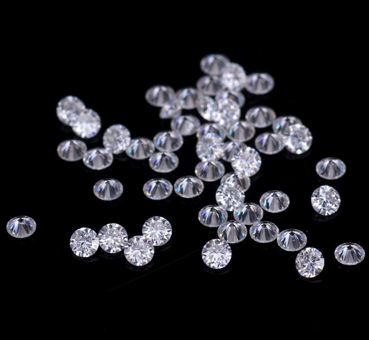 8.5mm Morsonite prix d'usine de haute qualité Moissanite synthétique VVS