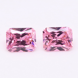 Cute Pink 3A Cubic Zirconia pour bijoux en cristal