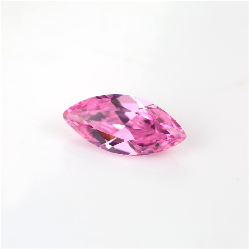 5A Fabricant rose personnalisé marquis de gros de zircons cubiques pour les bijoux