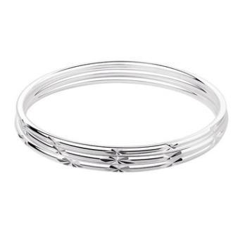 Trois bracelets combinés pour femme bracelet en argent massif incrusté de bijoux jeunes