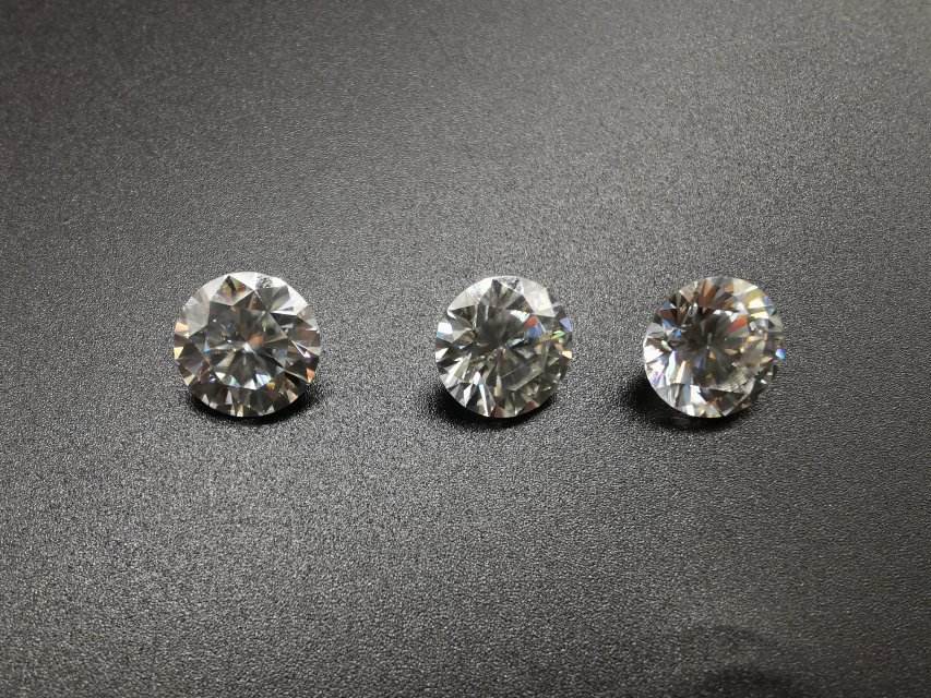 15,5 mm Morsonite Prix d'usine de haute qualité Moissanite synthétique VVS