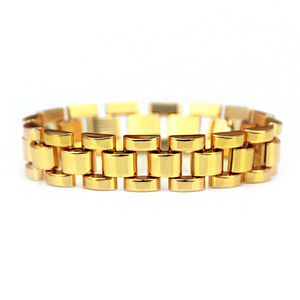 Mode hommes brillant chaîne cubaine Bracelet hommes Hip Hop Punk Rock bijoux cadeau de fête