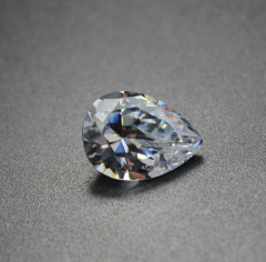 1.5*3mm poire coupe usine VVS prix de gros 3EX haute qualité D couleur Moissanite synthétique Moissanite