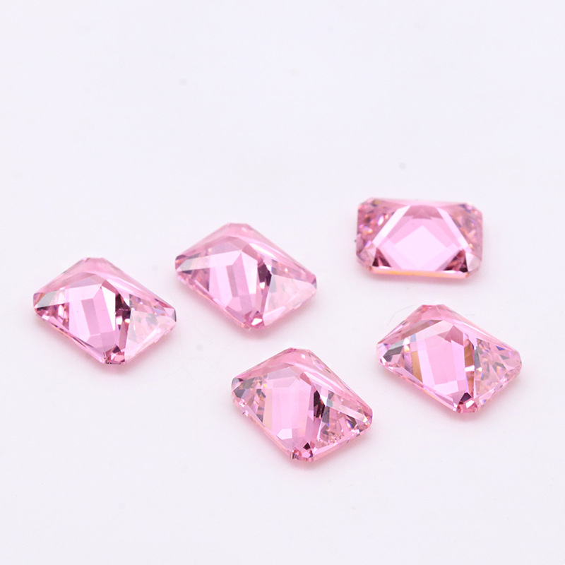 Cute Pink 3A Cubic Zirconia pour bijoux en cristal