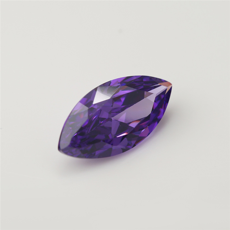 5A Custom Purple Marquis Fabricant de gros de zircons cubiques pour les bijoux