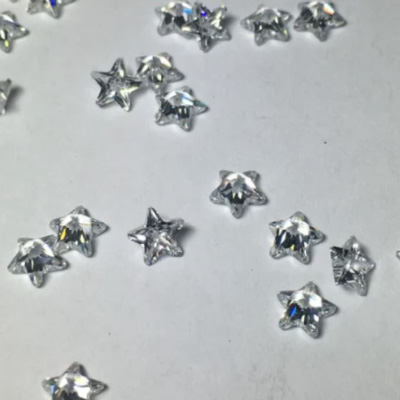 Nouveau bon produit Star Shape CZ Gemstone avec des prix bon marché