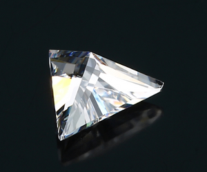 7.5mm Triangle Cut Haute Qualité VVS Moissanite D Couleur 3EX Usine Prix de Gros Moissanite Synthétique