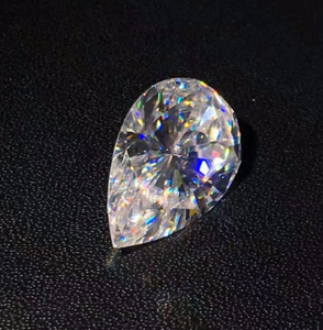 5*8mm poire coupe usine VVS prix de gros 3EX haute qualité D couleur Moissanite synthétique Moissanite