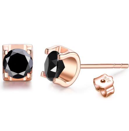 Prix ​​de gros d'usine petit design classique en argent sterling 925 plaqué or Fashion Lady Boucles d'oreilles