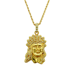 Image chrétienne de Jésus collier pendentif