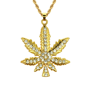 Feuille d'or incrustée de cristal, brillant, accessoires de genre illimités