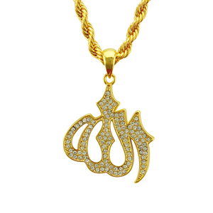 Collier de lampe de style exagéré Pendentif Hip Hop pour hommes