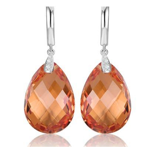 Zultanite gem Boucles d'oreilles pour femmes en argent sterling 925 Boucles d'oreilles de fiançailles bijoux exquis