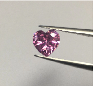 4.0mm Rose VVS Coeur Coupe Moissanite Haute Qualité Prix Usine Moissanite Synthétique