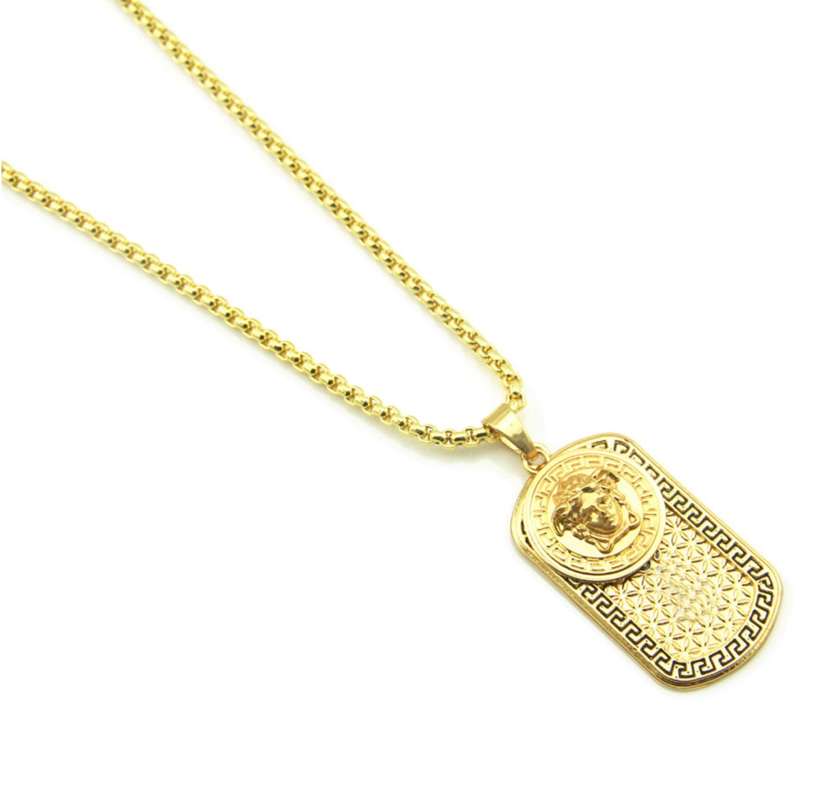 Hip Hop Army Card Collier Pendentif Bijoux de mode