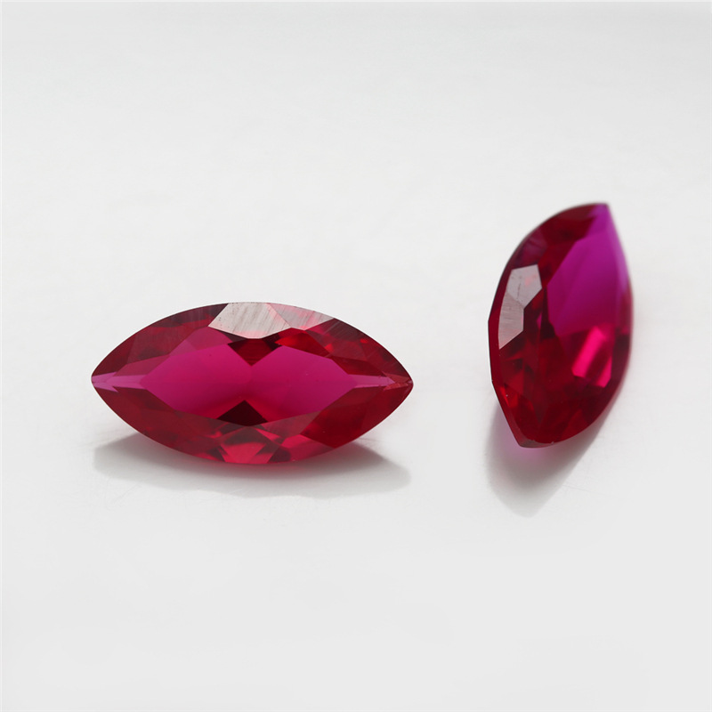 5# Marquis Red Corindon rubis de gros de haute qualité pour les bijoux