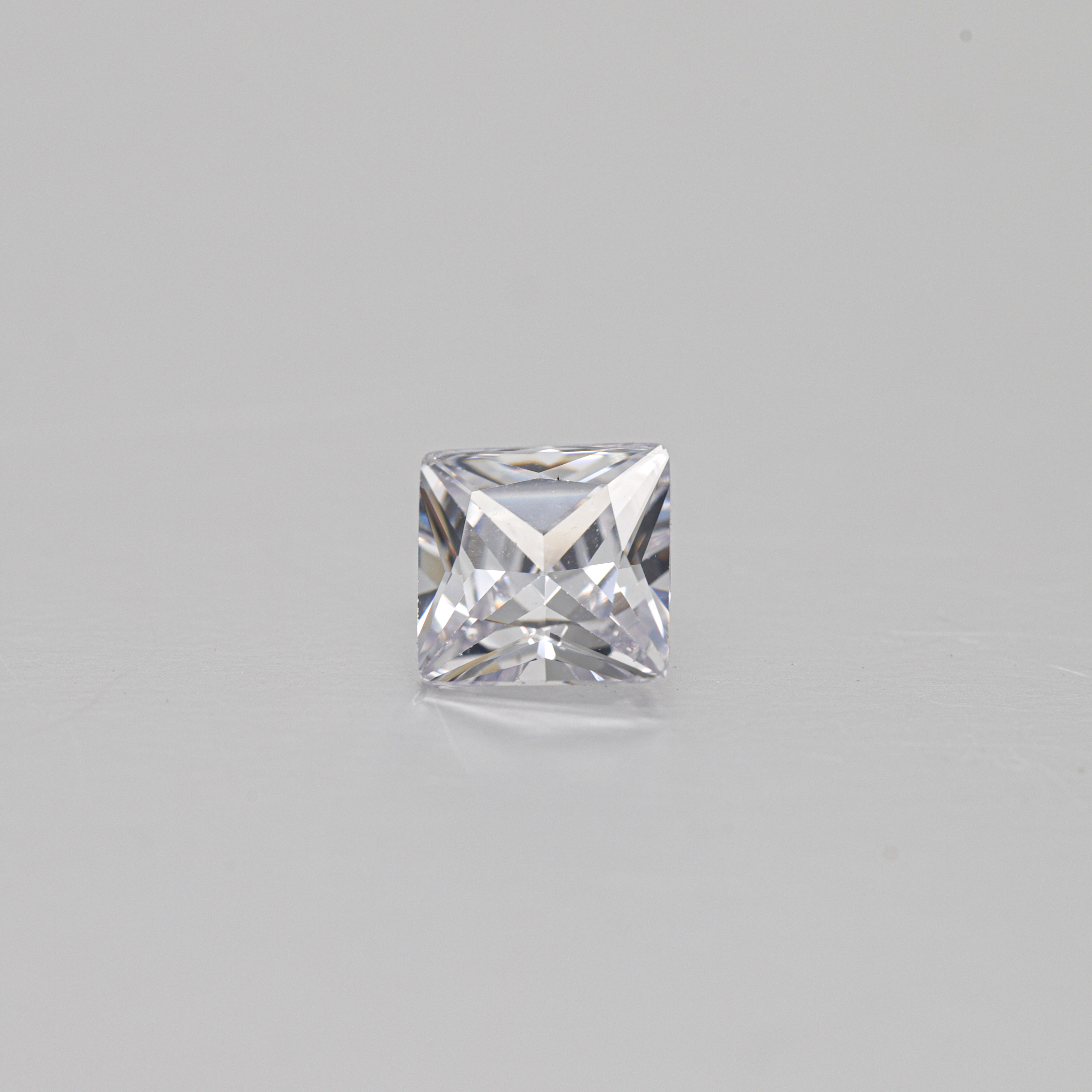 White Princess Cut VVS Clarity Usine Prix de gros Moissanite Diamant synthétique