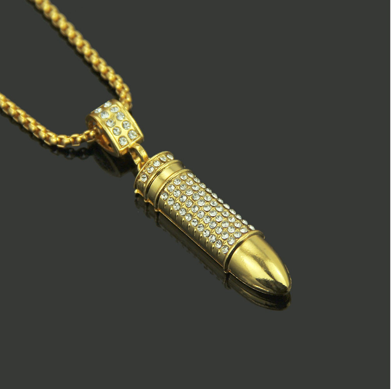 Hip Hop Combinaison Collier Bijoux Fantaisie