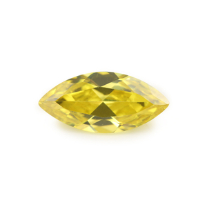 5A Fabricant jaune personnalisé marquis de gros de zircons cubiques pour les bijoux