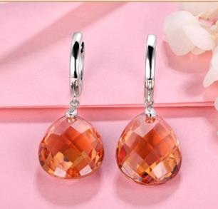 Zultanite gem Boucles d'oreilles pour femmes en argent sterling 925 Boucles d'oreilles de fiançailles bijoux exquis