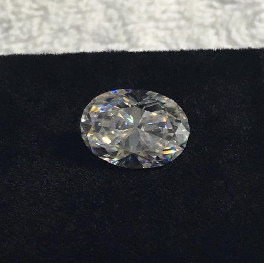 7*9mm coupe ovale VVS haute qualité 3EX usine prix de gros D couleur Moissanite synthétique Moissanite