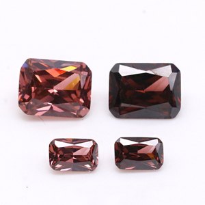 Couleur spéciale Rouge Zircon Factory Vente en gros de pierres précieuses de haute qualité