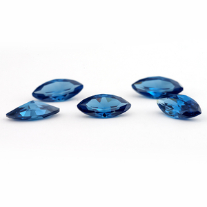 5A Fabricant bleu foncé personnalisé marquis de gros de zircons cubiques pour les bijoux