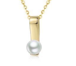 Nouveau collier géométrique de mode simple en argent pur S925 ensemble de perles féminines